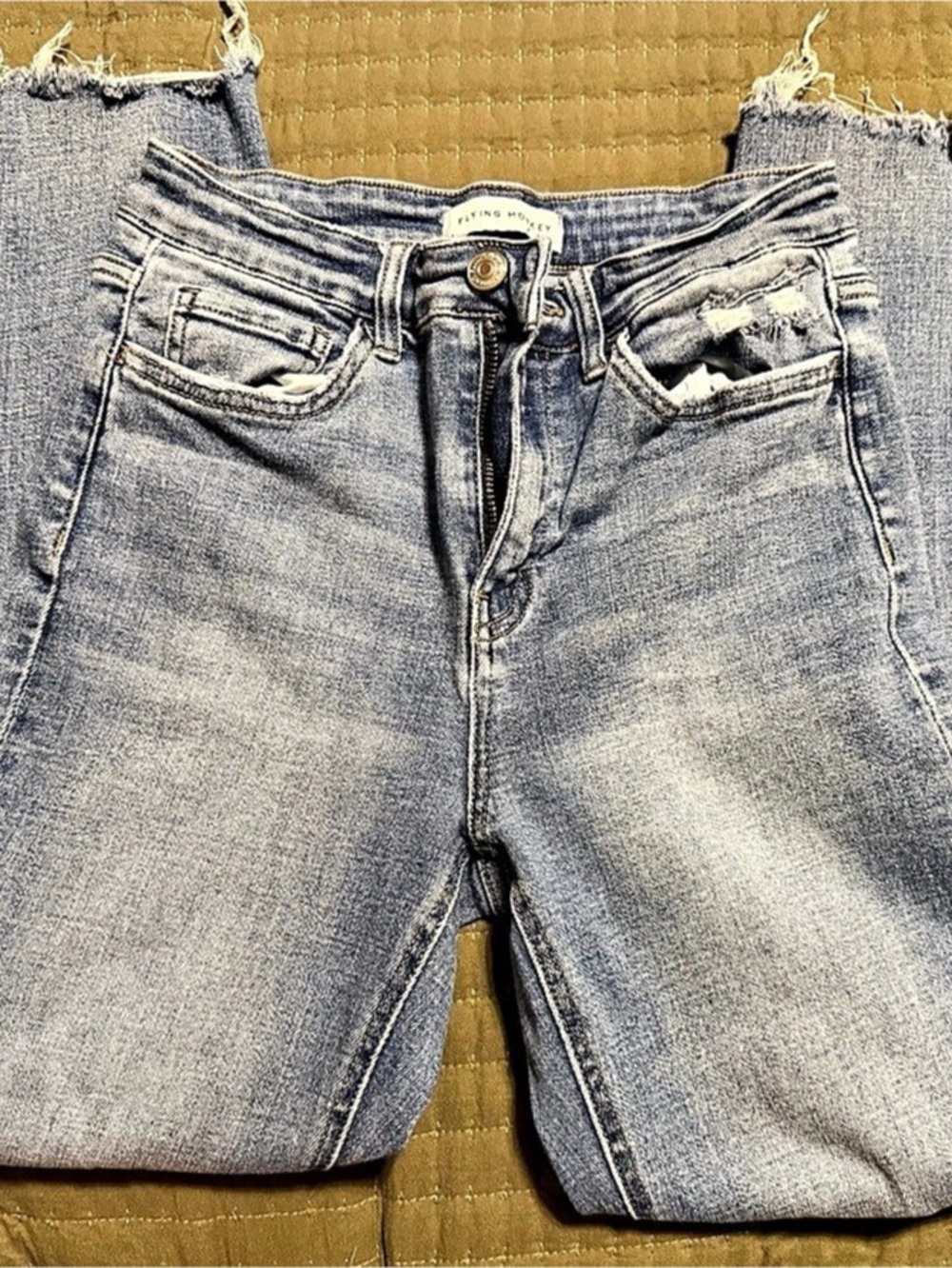 Flying Monkey Blue Skinny Jeans
